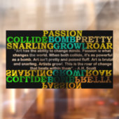 クリエイティブ変換ウィンドウの固定 ウィンドウサイン (シート2)