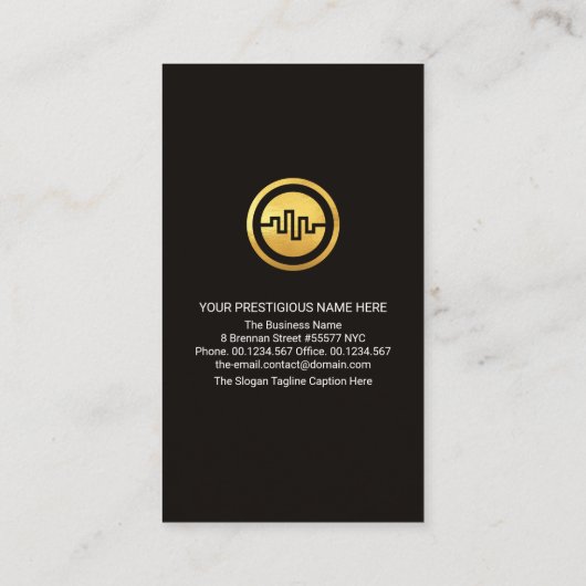 クリエイティブ外国株価グラフ金融市場 名刺 (裏面)