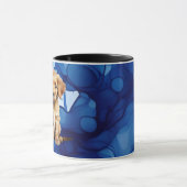 クリエイティブ子犬ペアカップ マグカップ (中央)