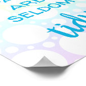 クリエイティブ宇宙はめったに片付かない ポスター (角)