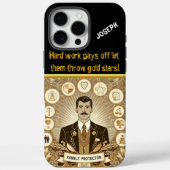 クリエイティブ家庭保護弁護士デザイン Case-Mate iPhoneケース (裏面)