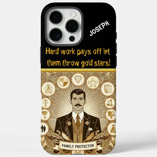 クリエイティブ家庭保護弁護士デザイン Case-Mate iPhoneケース (裏面)