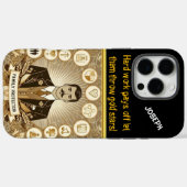 クリエイティブ家庭保護弁護士デザイン Case-Mate iPhoneケース (裏面 (横))