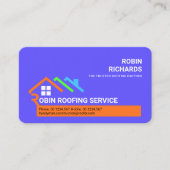 クリエイティブ屋上文字 – R建物屋根 名刺 (正面)