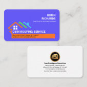 クリエイティブ屋上文字 – R建物屋根 名刺 (正面/裏面)