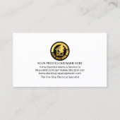 クリエイティブ屋上電気回路 名刺 (裏面)