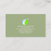 クリエイティブ巻き道路マップロジスティックタイプアイコン 名刺 (裏面)