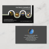 クリエイティブ巻線流通ロードロジスティクス 名刺 (正面/裏面)