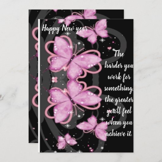 クリエイティブ年賀状 シーズンカード (正面/裏面)