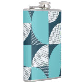 クリエイティブ幾何形状パターン フラスク (右)