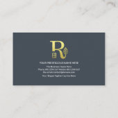 クリエイティブ建物ホームランドスケープ不動産仲介業者 名刺 (裏面)