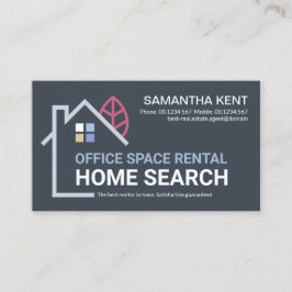 クリエイティブ建物ホームランドスケープ不動産仲介業者 名刺