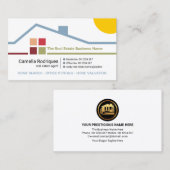 クリエイティブ建物ルーフトップリアルティ 名刺 (正面/裏面)