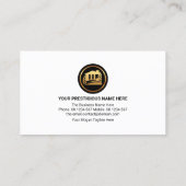 クリエイティブ建物ルーフトップリアルティ 名刺 (裏面)