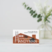 クリエイティブ建物ルーフトップ絵を描（ばちゃばちゃ）跳ねる 名刺 (スタンド正面)