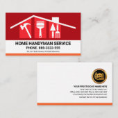 クリエイティブ建物屋上の手作りツール 名刺 (正面/裏面)