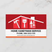 クリエイティブ建物屋上の手作りツール 名刺 (正面)