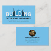 クリエイティブ建物杭打構造 名刺 (正面/裏面)