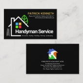 クリエイティブ建物構造手荷主 名刺 (正面/裏面)