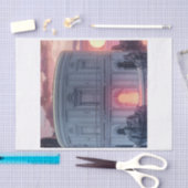 クリエイティブ建物3 薄葉紙 (クラフト)