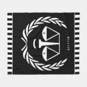 クリエイティブ弁護士フリースブランケット フリースブランケット (正面(横))