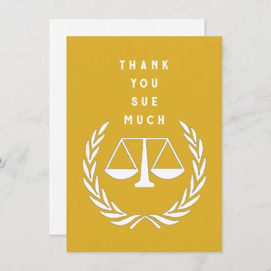 クリエイティブ弁護士 サンキューカード (正面/裏面)