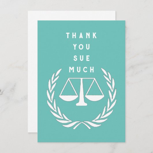クリエイティブ弁護士 サンキューカード (正面/裏面)