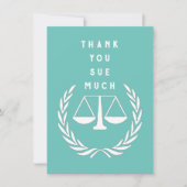 クリエイティブ弁護士 サンキューカード (正面)