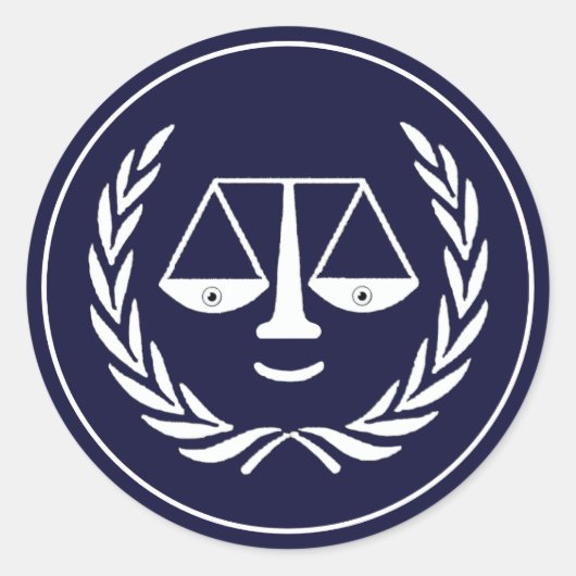 クリエイティブ弁護士 ラウンドシール (正面)