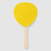 クリエイティブ式ホッはっきりしたトイエロー ハンドファン (正面)