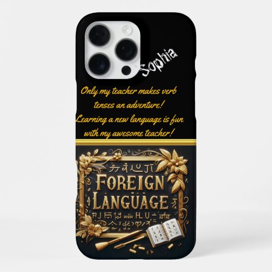 クリエイティブ式(外国語) iPhoneケース (裏面)