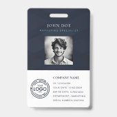 クリエイティブ従業員フォトID会社セキュリティバッジ バッジ (正面)