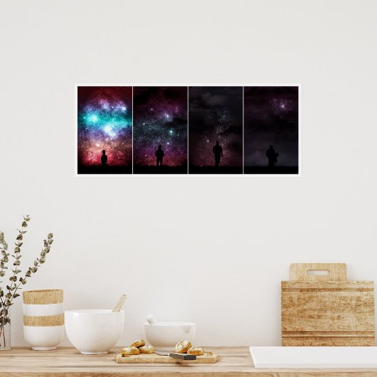 クリエイティブ心のライフサイクル ポスター (キッチン)