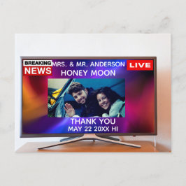 クリエイティブ感謝してい写真あなたはがき インビテーションポストカード