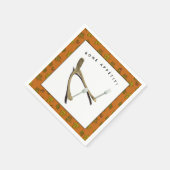 クリエイティブ感謝祭紙ディナーナプキンズ スタンダードカクテルナプキン (角)