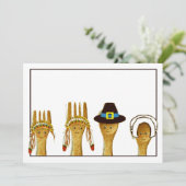 クリエイティブ感謝祭 招待状 (スタンド正面)