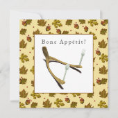 クリエイティブ感謝祭 招待状 (正面)