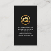 クリエイティブ手利具屋根 名刺 (裏面)