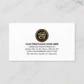 クリエイティブ手利師ツールツリーの風景 名刺 (裏面)