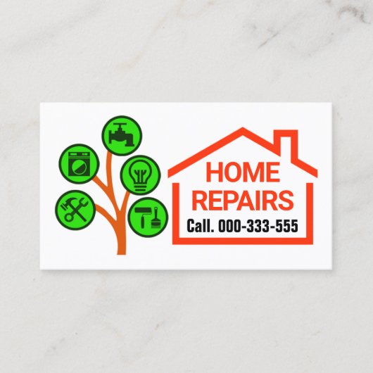 クリエイティブ手利師ツールツリー 名刺 (正面)