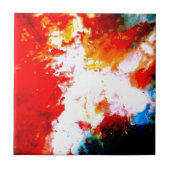 クリエイティブ抽象芸術アートワーク タイル (正面)