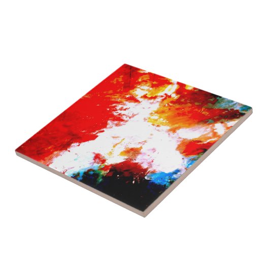 クリエイティブ抽象芸術アートワーク タイル (側面)