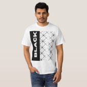 クリエイティブ抽象芸術グラフィックスTシャツ Tシャツ (正面フル)