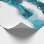 クリエイティブ抽象芸術絵を描の手の背景， wallpap ラッピングペーパー (角)