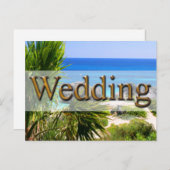 クリエイティブ日付カードの保存 案内ポストカード (正面/裏面)