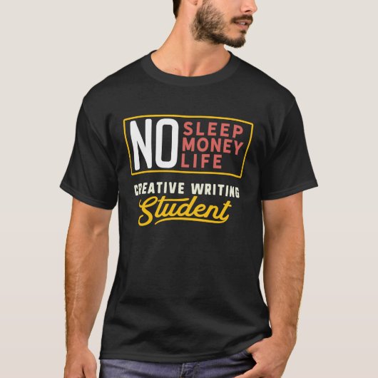 クリエイティブ書ス専攻のトゥーデン卒業 Tシャツ (正面)