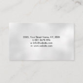 クリエイティブ書- Fountain Ink Pen Butterfly 名刺 (裏面)