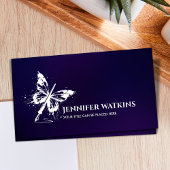 クリエイティブ書- Fountain Ink Pen Butterfly 名刺