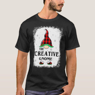 クリエイティブ格言バッファロープレイドマッチングファミリークリスマス Tシャツ