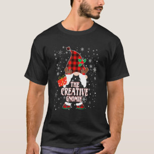 クリエイティブ格言バッファロープレイドマッチングファミリークリス Tシャツ